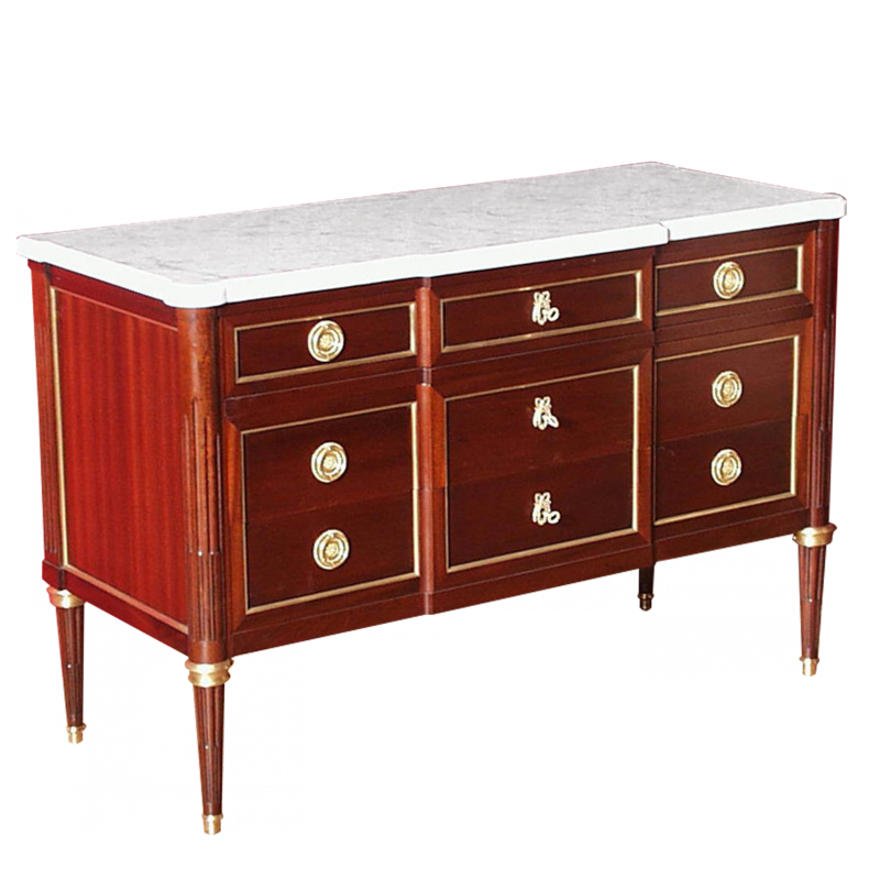 Chest of drawers Lacroix Louis XVI style