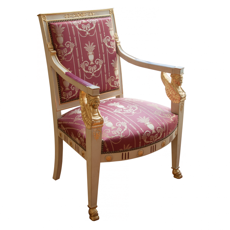 Armchair Pluvinet à Buste Directoire style