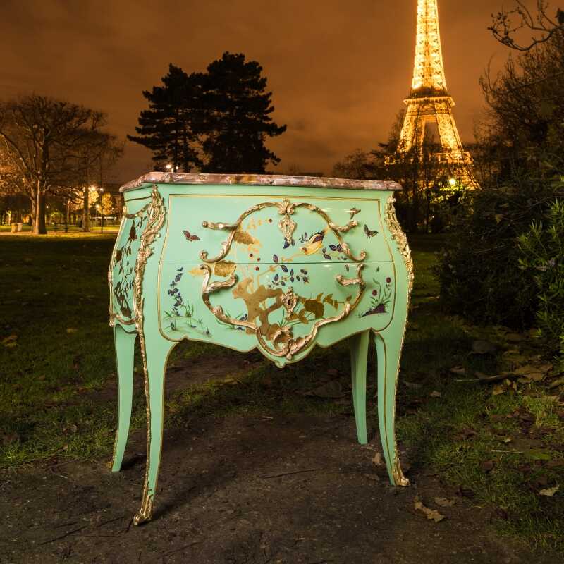 Chest of drawers Jacques Dubois Louis XV style