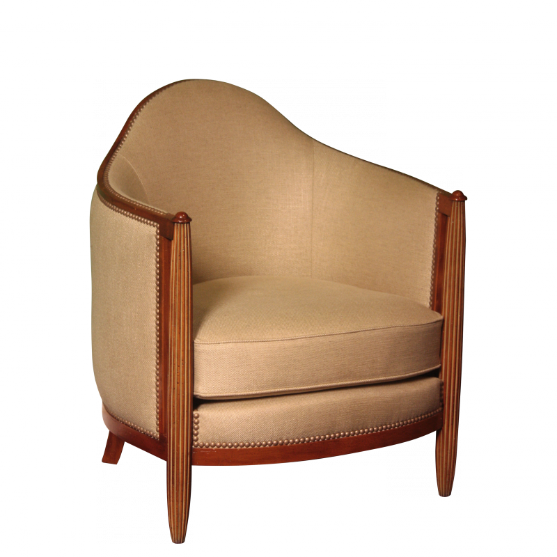 Easychair Rétro Art-Nouveau style