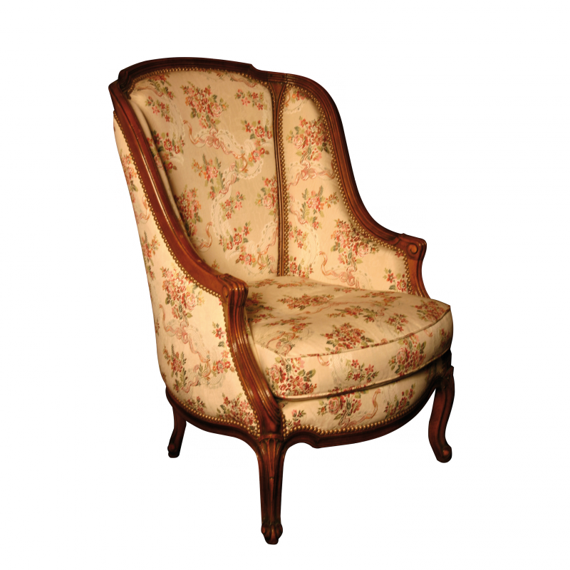 Easychair Meunier Louis XV style