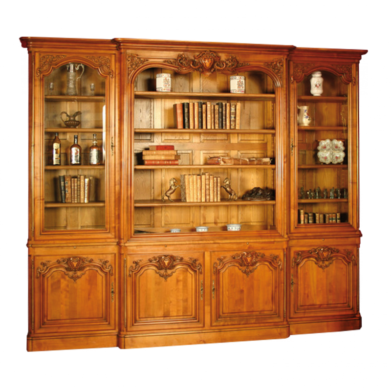 Bookcases Saumur Régence style 