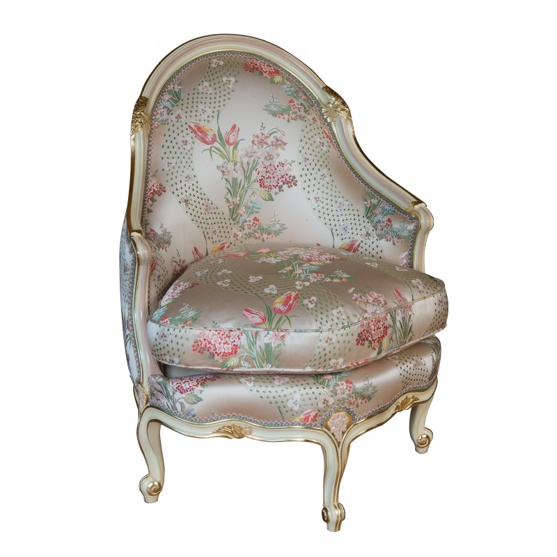 Easychair Montre-tout Louis XV style