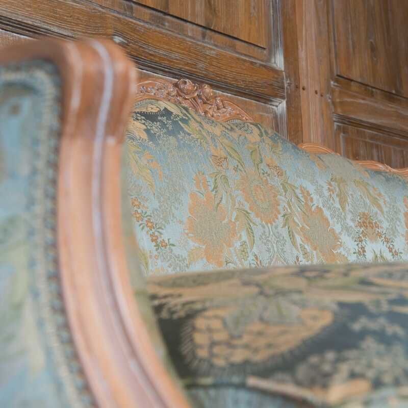 Sofa Delanois-Fradier Louis XV style