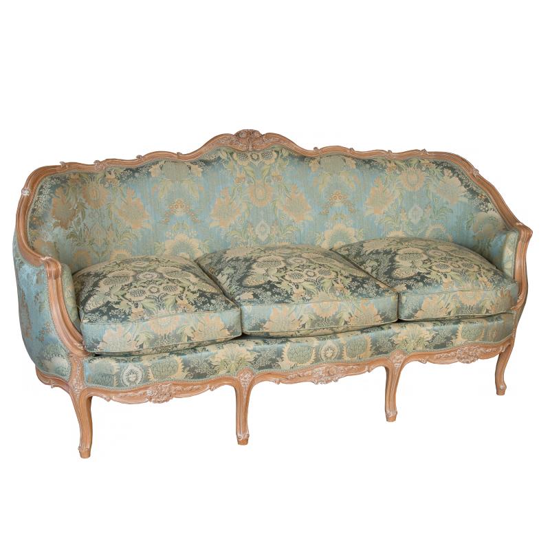 Sofa Delanois-Fradier Louis XV style
