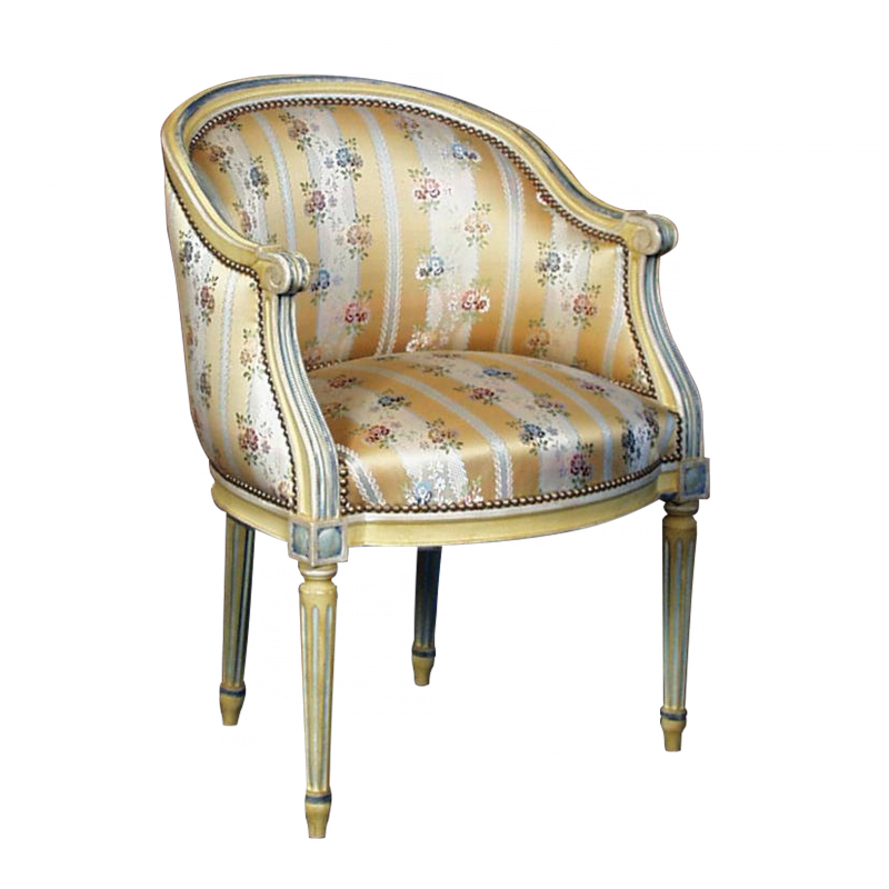 Desk chair Couturier Louis XVI style