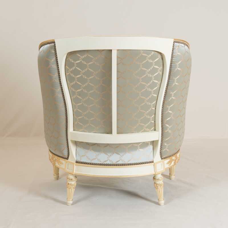 Easychair Nicolas Foliot Louis XVI style