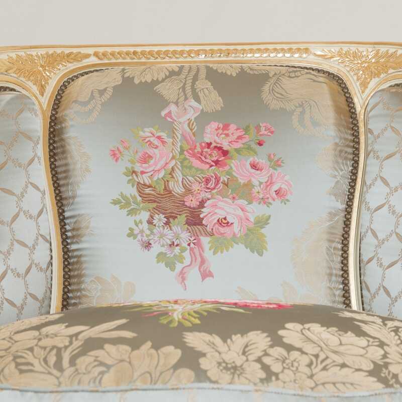 Easychair Nicolas Foliot Louis XVI style