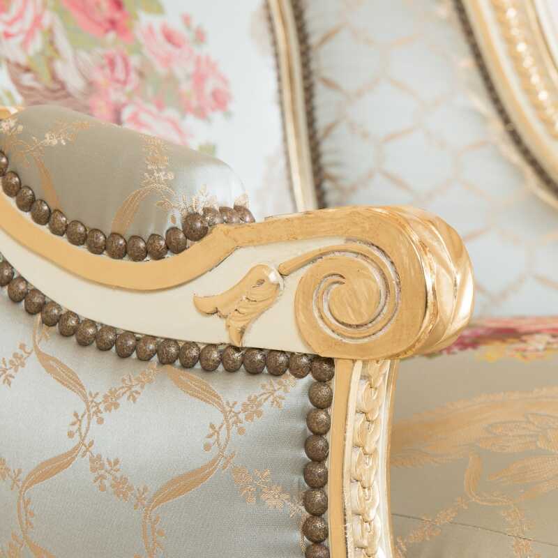 Easychair Nicolas Foliot Louis XVI style