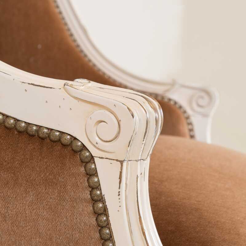 Easychair Meunier Louis XV style