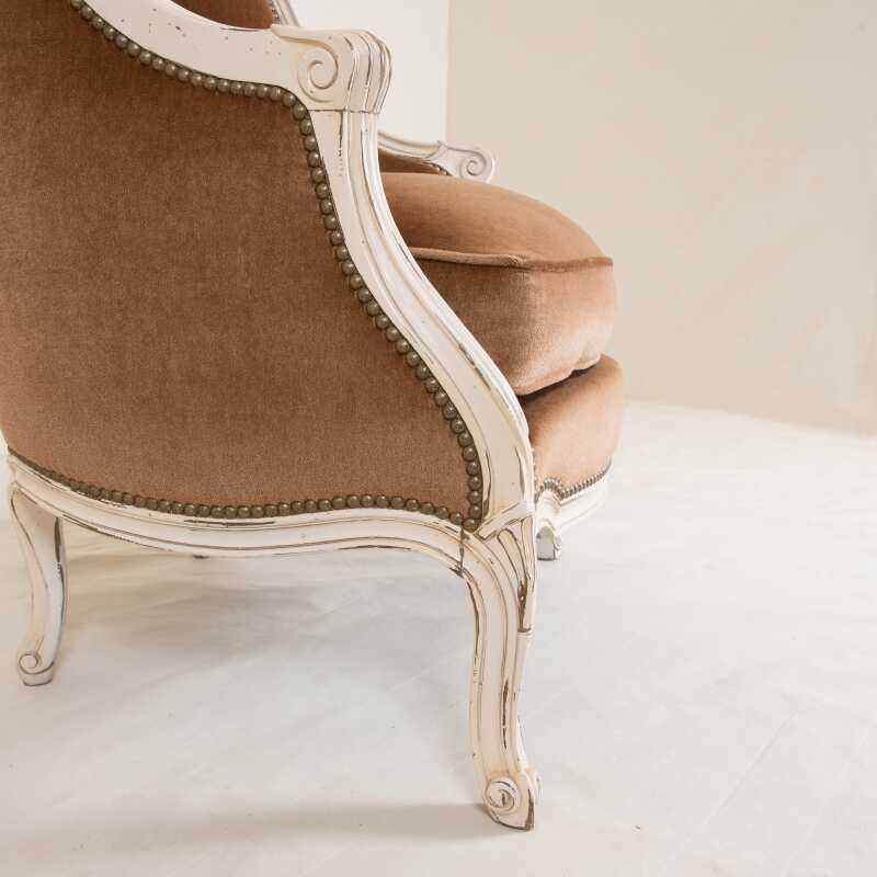 Easychair Meunier Louis XV style