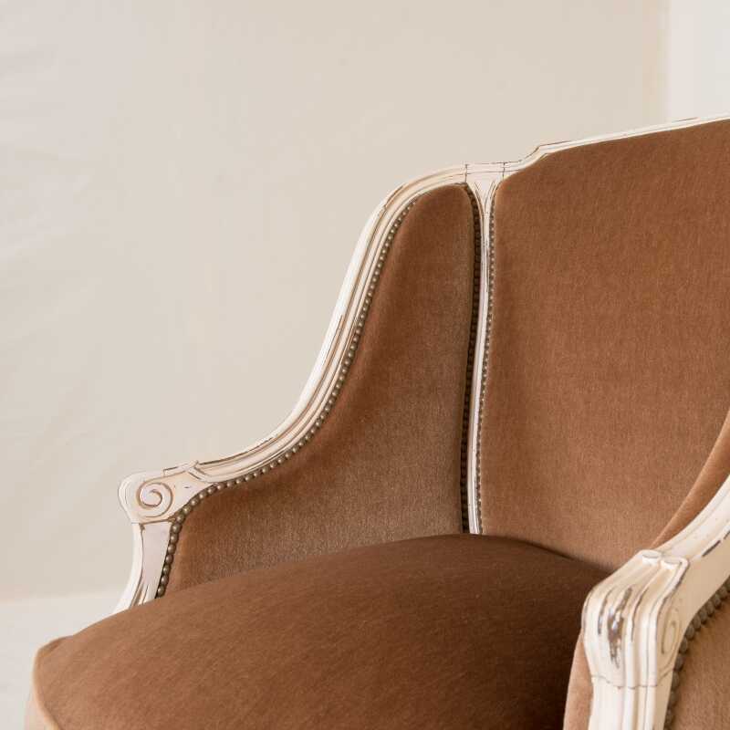 Easychair Meunier Louis XV style