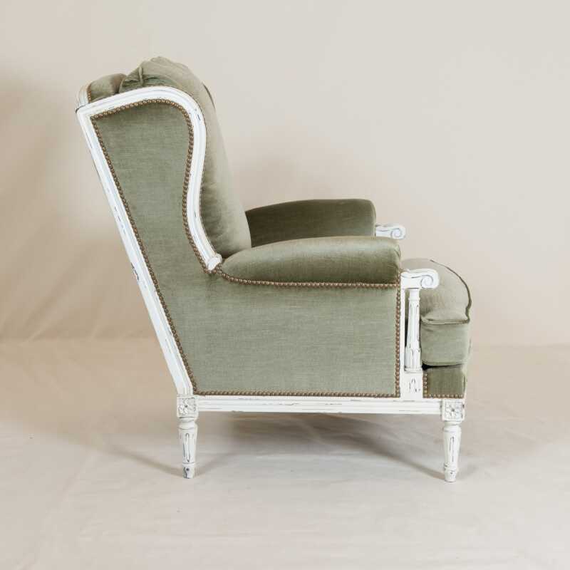 Easychair Ducoste Louis XVI style