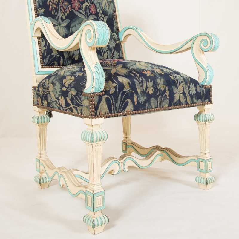 Armchair Sully Louis XIV style