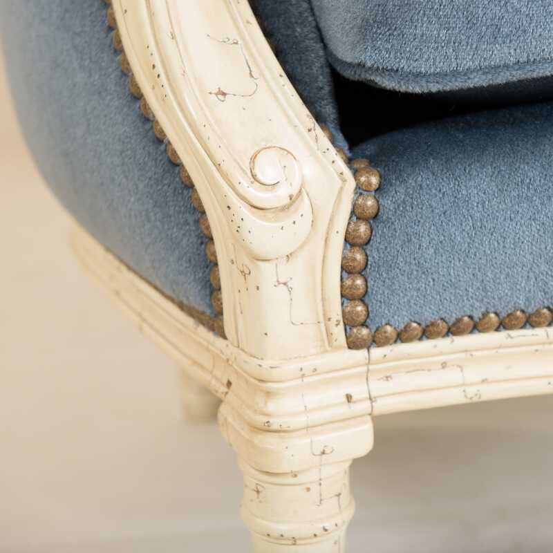 Easychair Mathieu-Debauve Tansition style - Louis XVI