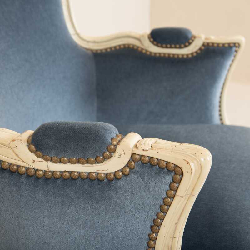 Easychair Mathieu-Debauve Tansition style - Louis XVI