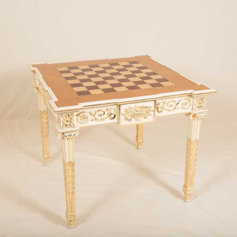 Game table Molitor of Louis XVI style