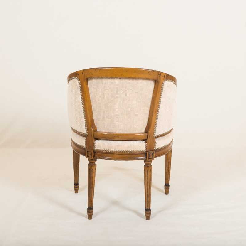 Desk chair Couturier Louis XVI style