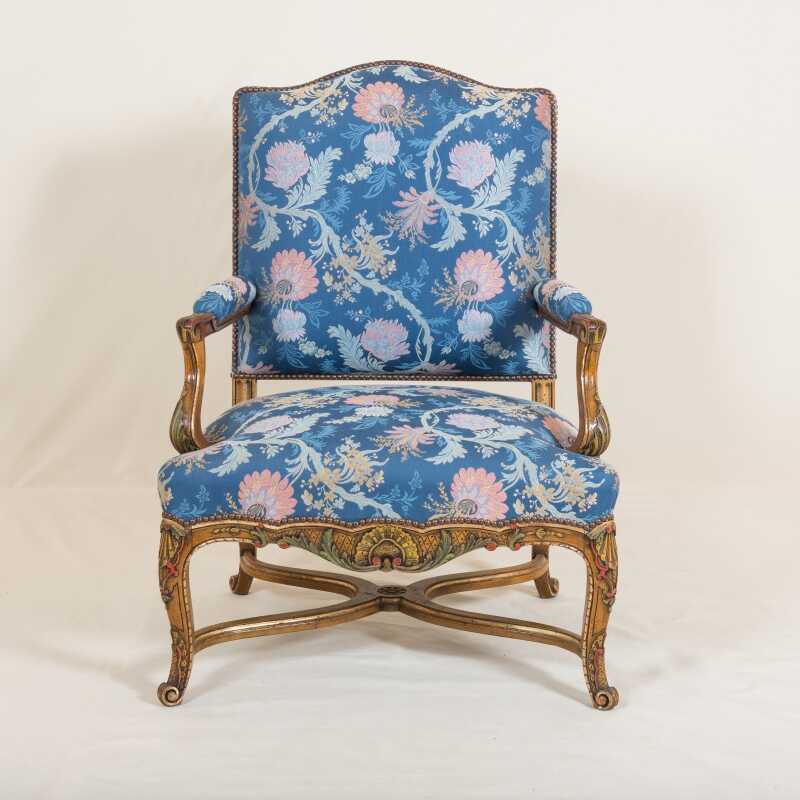 Armchair Beaurepaire Louis XIV style 