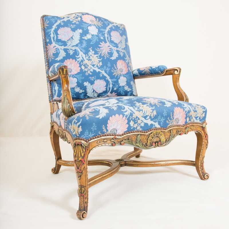 Armchair Beaurepaire Louis XIV style 