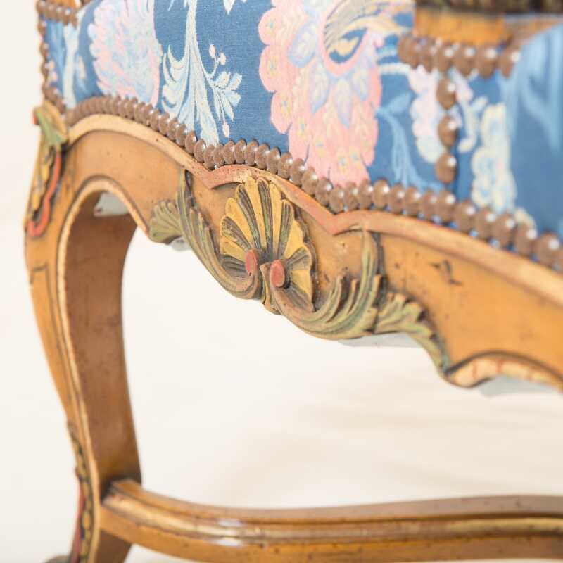 Armchair Beaurepaire Louis XIV style 