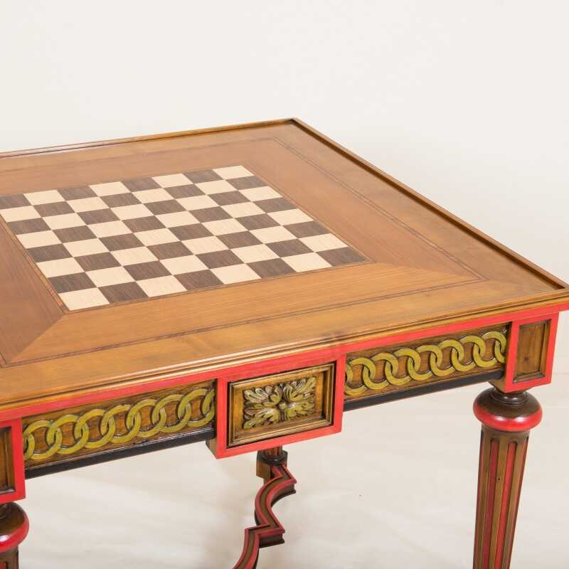 Table of games Lanthenac Louis XVI style