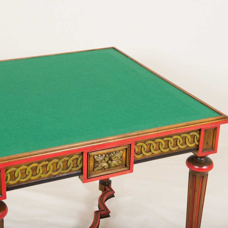 Table of games Lanthenac Louis XVI style