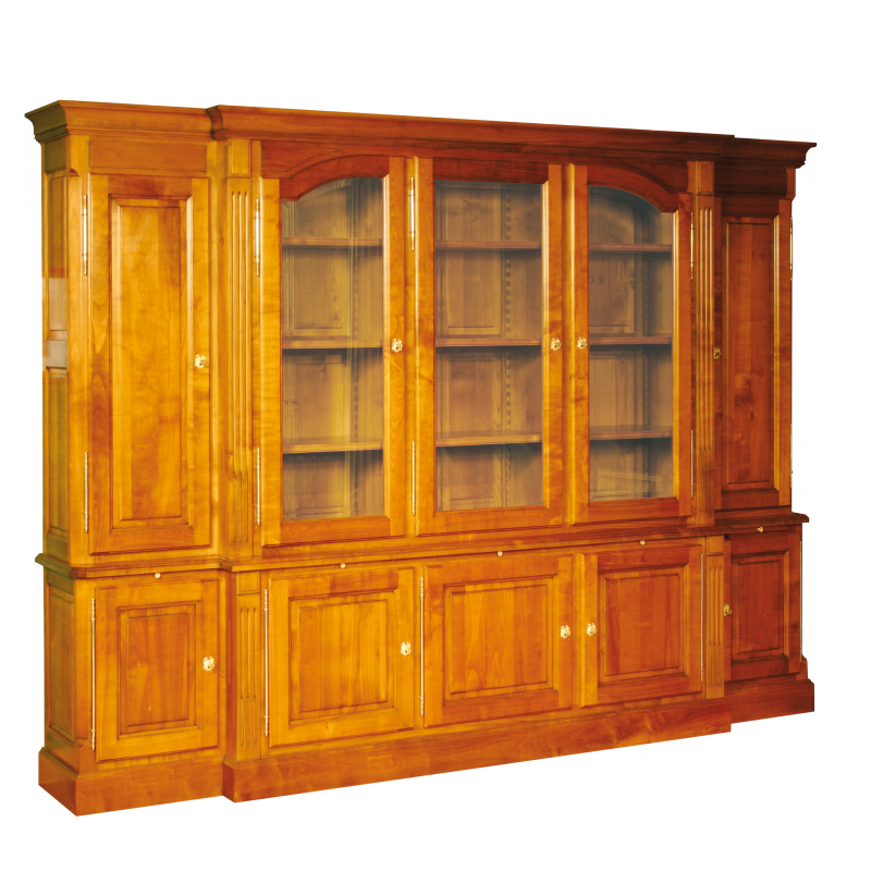 Bookcase Soufflot Louis XVI style