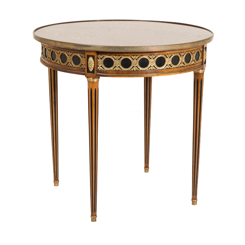 Table Rinceaux Louis XVI style