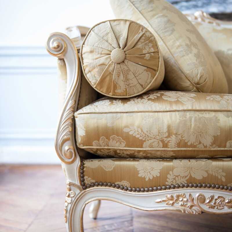 Sofa Tilliard of Louis XV Style