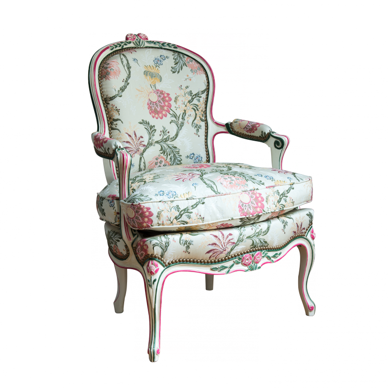 Armchair Heurtault Louis XV style 