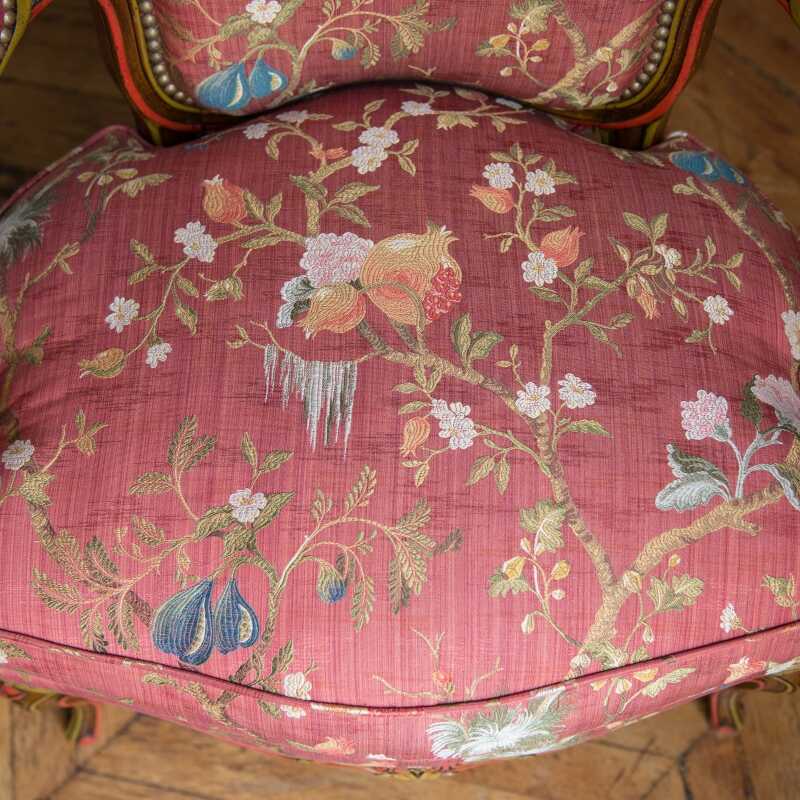 Armchair Heurtault Louis XV style 