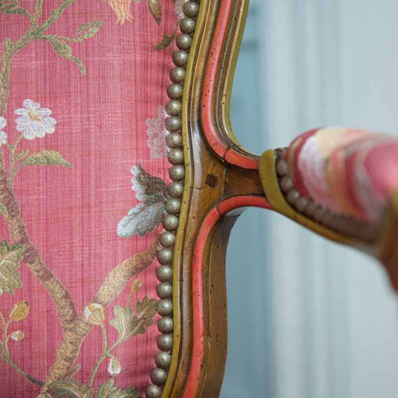 Armchair Heurtault Louis XV style 