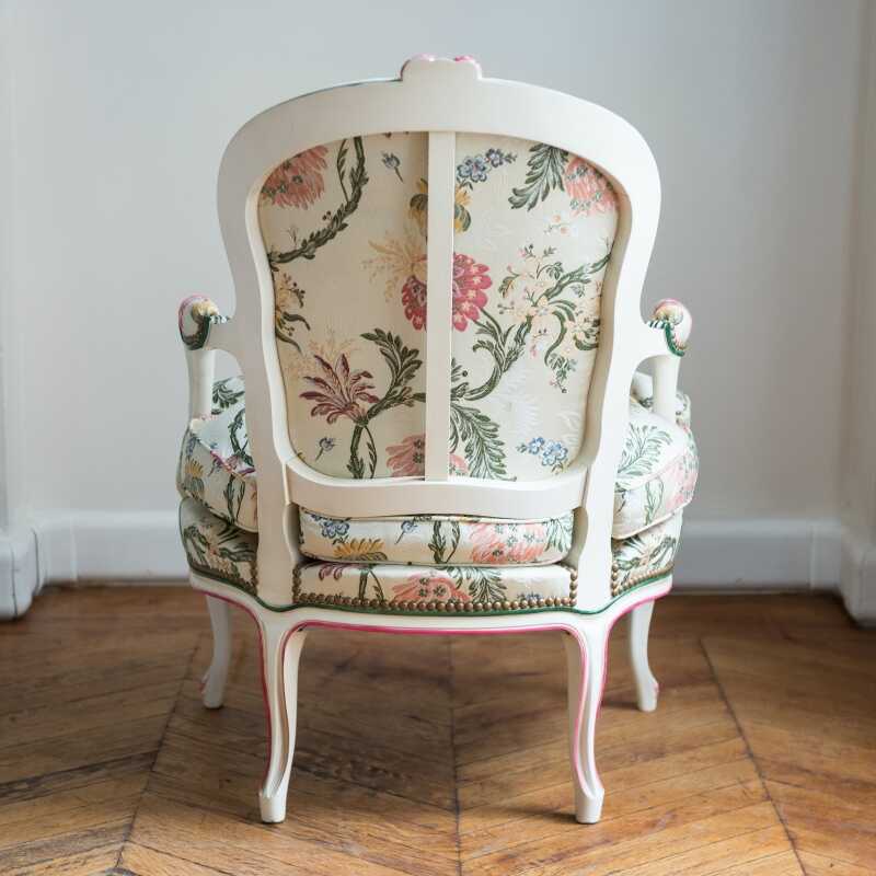 Armchair Heurtault Louis XV style 