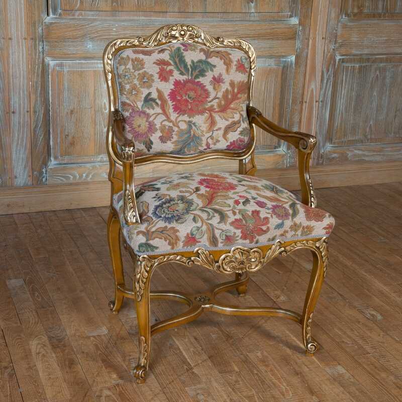 Armchair Amand Louis XIV style