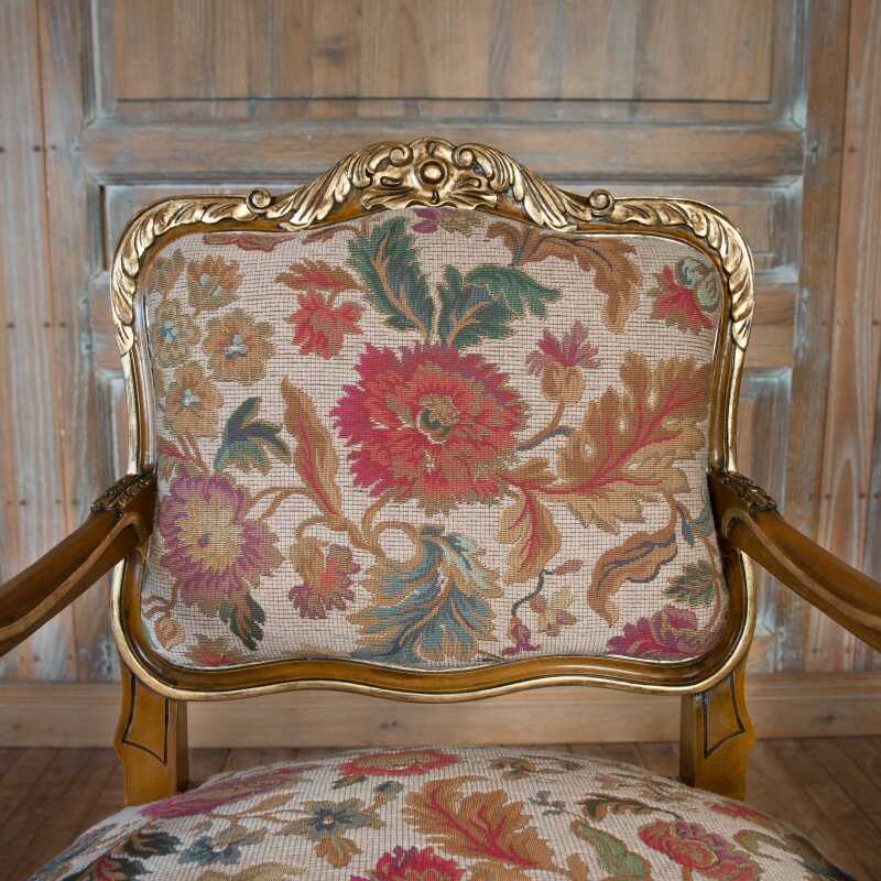 Armchair Amand Louis XIV style