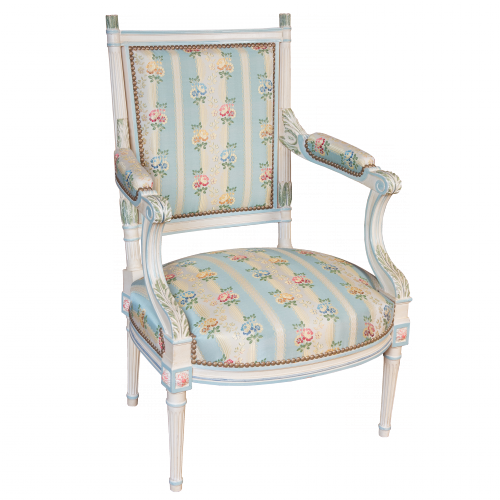 Small Armchair Courtois Louis XVI style