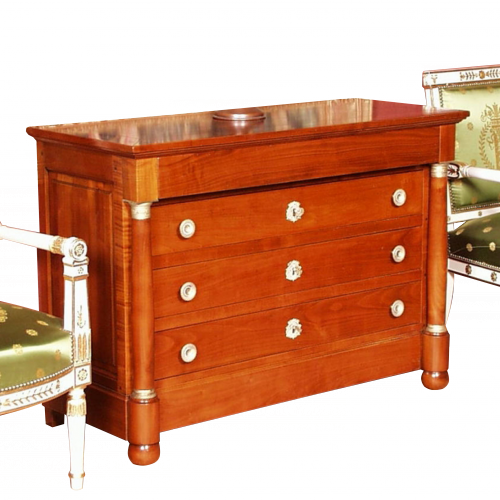 Chest of drawers Napoléonville Empire style