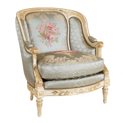 Easychair Nicolas Foliot Louis XVI style