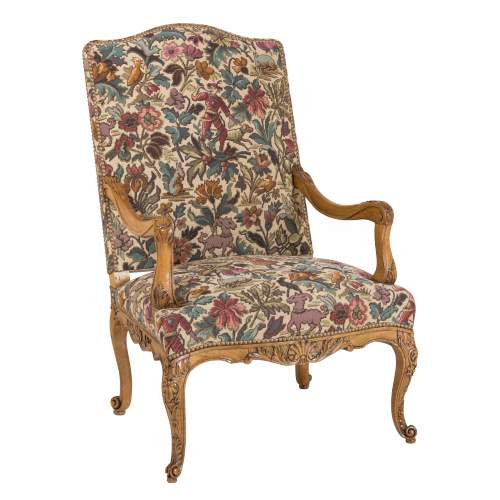 Armchair Josselin Louis XIV style